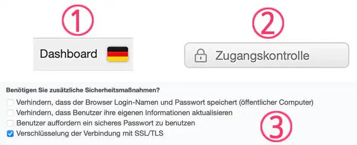 SSL/TLS Verbindung erzwingen
