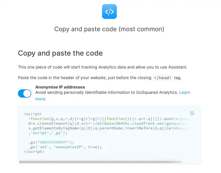 Beispiel für ein JavaScript-Code-Snippet