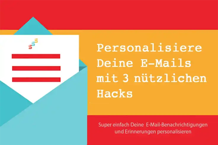 Personalisiere E-Mail im Online-Buchungskalender mit 3 nützlichen Tipps