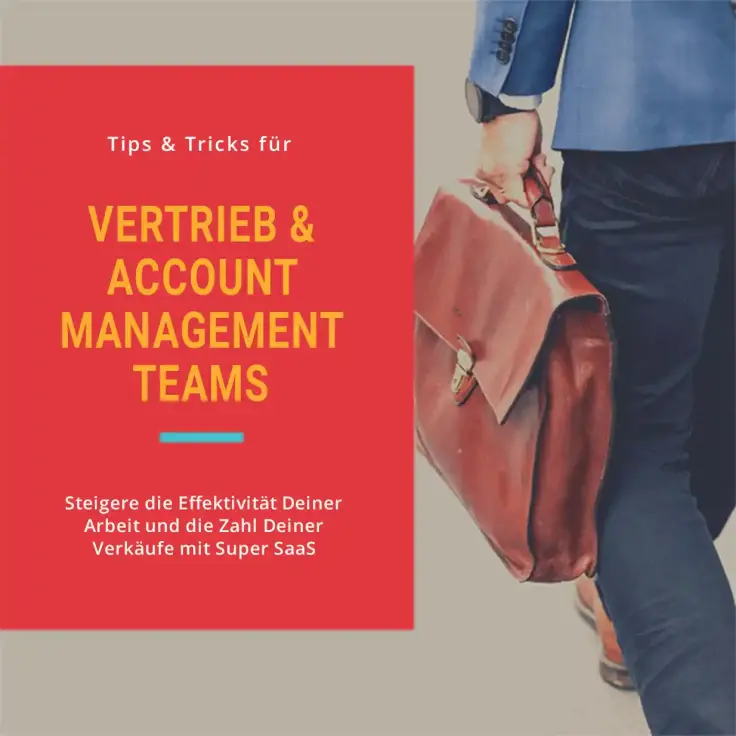 SuperSaaS für Vertrieb und Account Management
