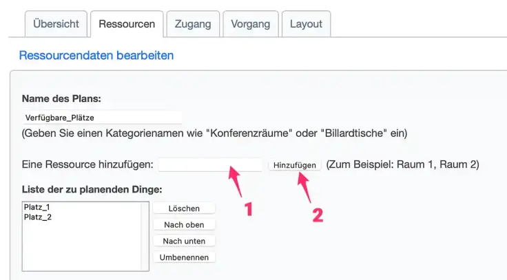 Terminabstimmung mehrere Personen interner Buchungskalender.