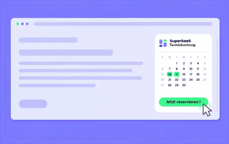 Per Widget Terminplanung in Deine Website integrieren