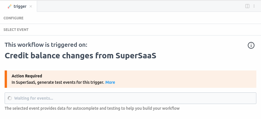 Pipedream waiting for test event