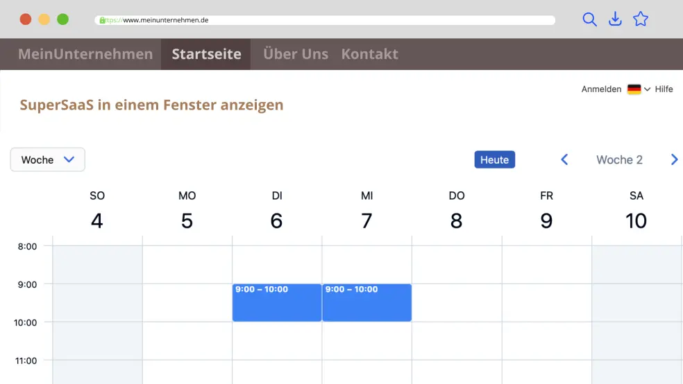 iFrame basierte Integration
