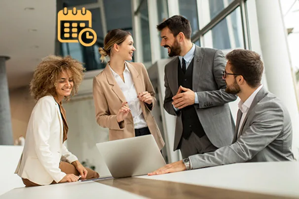 Kontakt als Service via online Buchung	anbieten und Daten von Kunden erfahren.