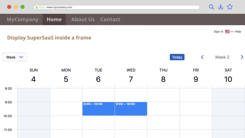 iframe based integration