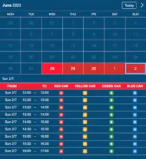 Online bookingsystem til køretimer