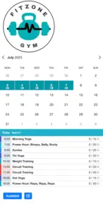 Bookingsystem til sport