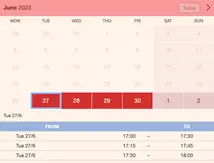 Eksempel på et bookingsystem til en hundepension