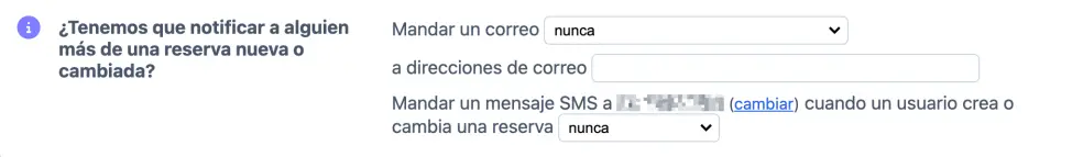 Otras notificaciones
