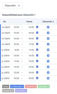 Software de reservas para escape rooms de SuperSaaS en un móvil