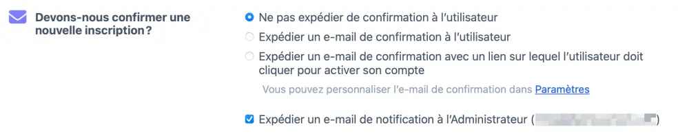  Confirmation et vérification