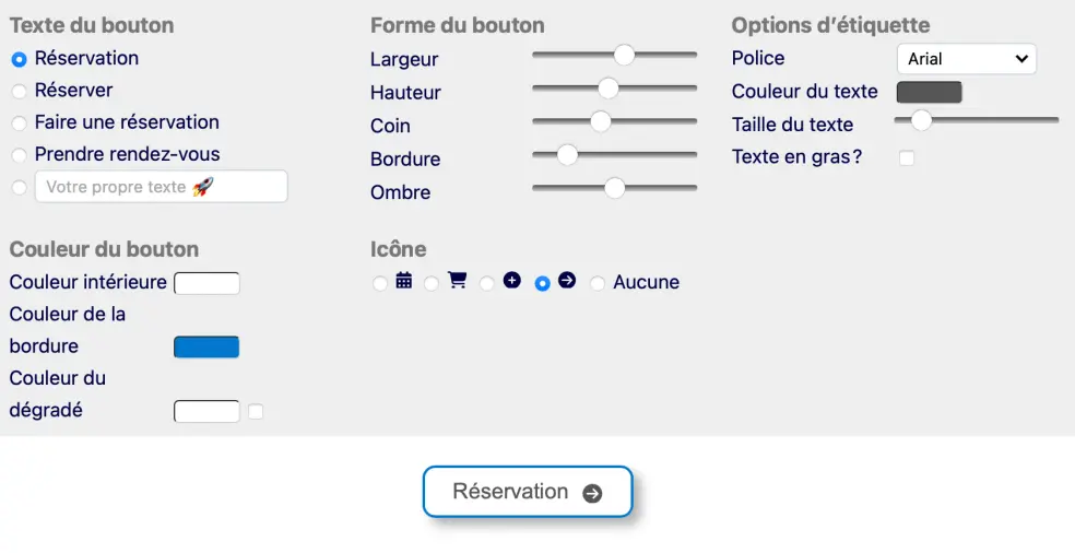 Créateur de boutons
