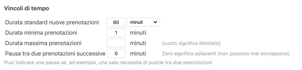 Lunghezza standard in sistemi a risorse