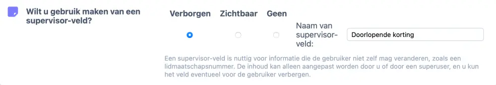 supervisor-veld