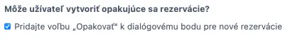 Opakujúce sa 1