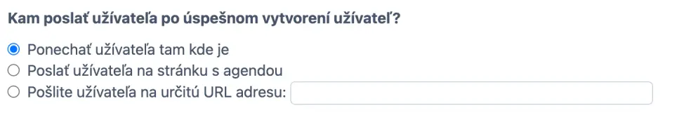 Proces po dokončení rezervácie