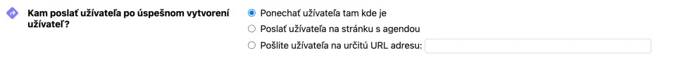 Proces po dokončení rezervácie